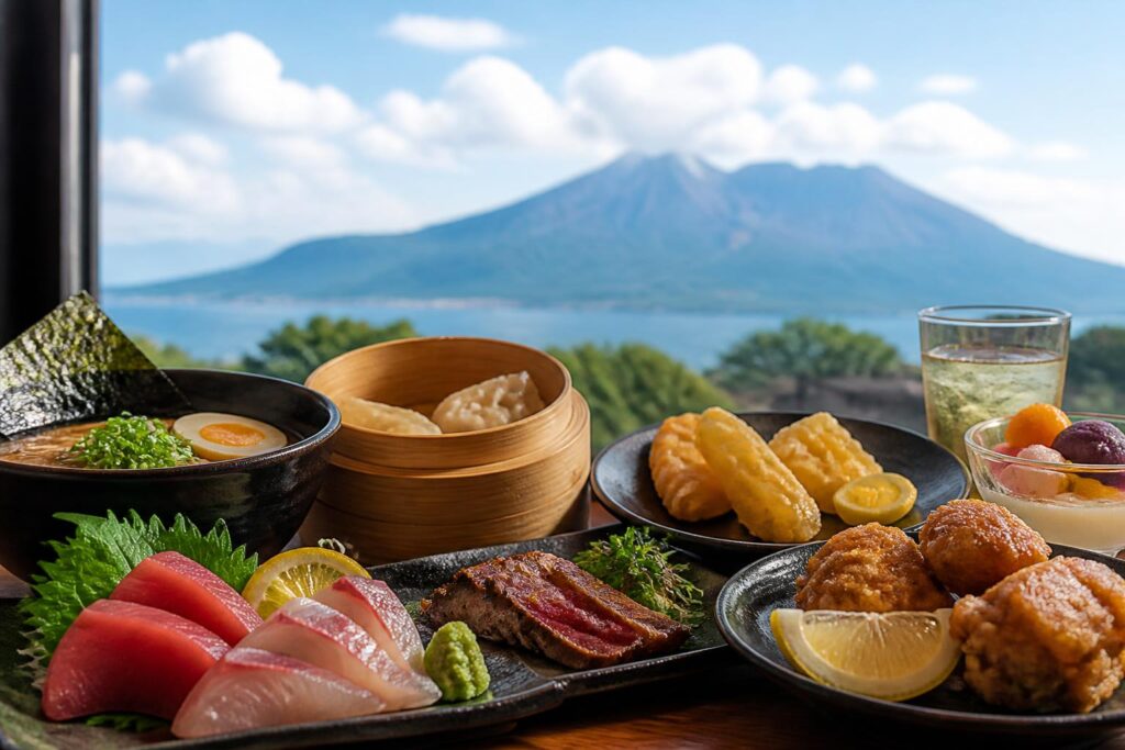 鹿児島で車なしでも楽しめる食べ歩きスポットは？