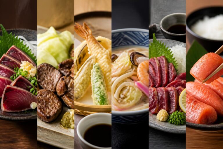 九州で雨の日に食べ歩きできる場所は？
